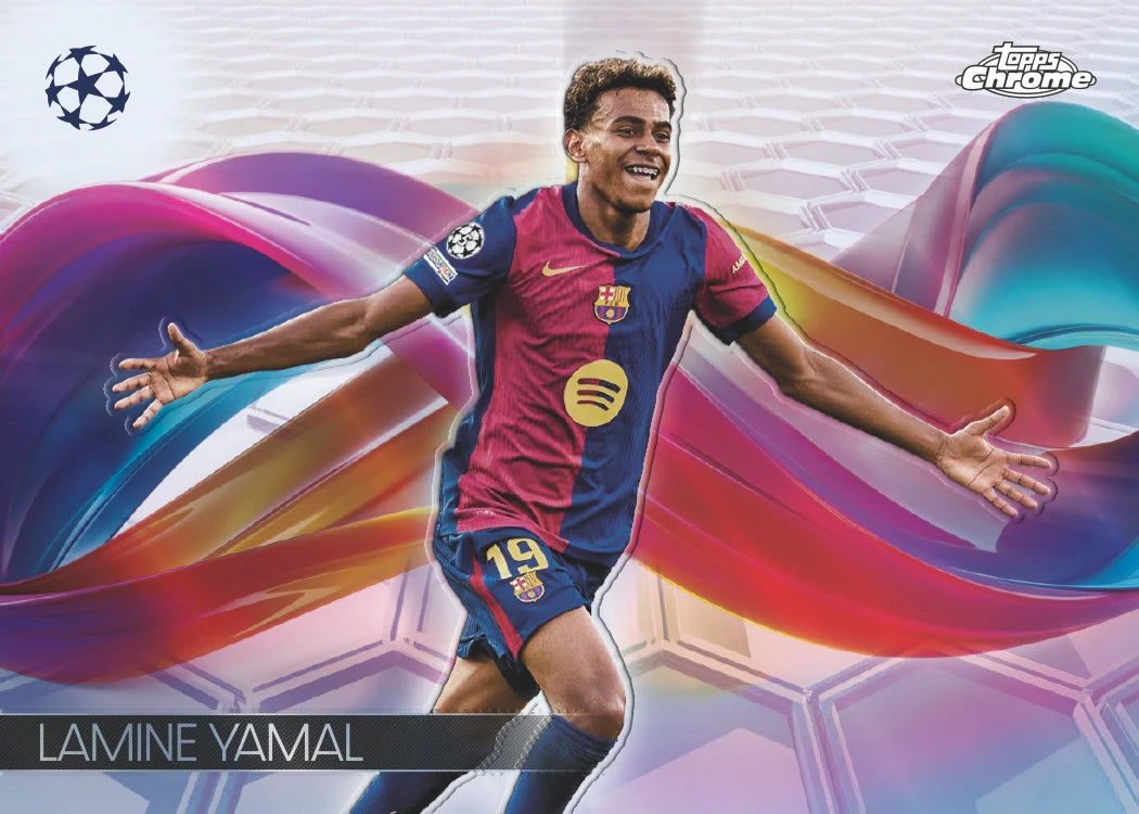 2024-25 Topps Chrome® UEFA Club Competitions - Hobby Box