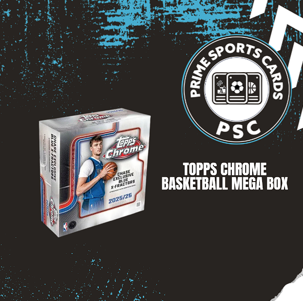 Pre Order - Topps Chrome 25/26 NBA Basketball Mega Box
