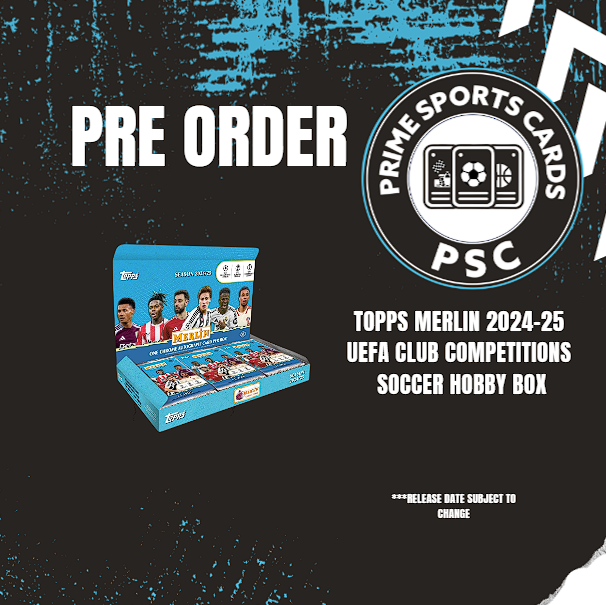 Pre Order - Topps Merlin 2024-25 UEFA Club Competitions Soccer Hobby Box